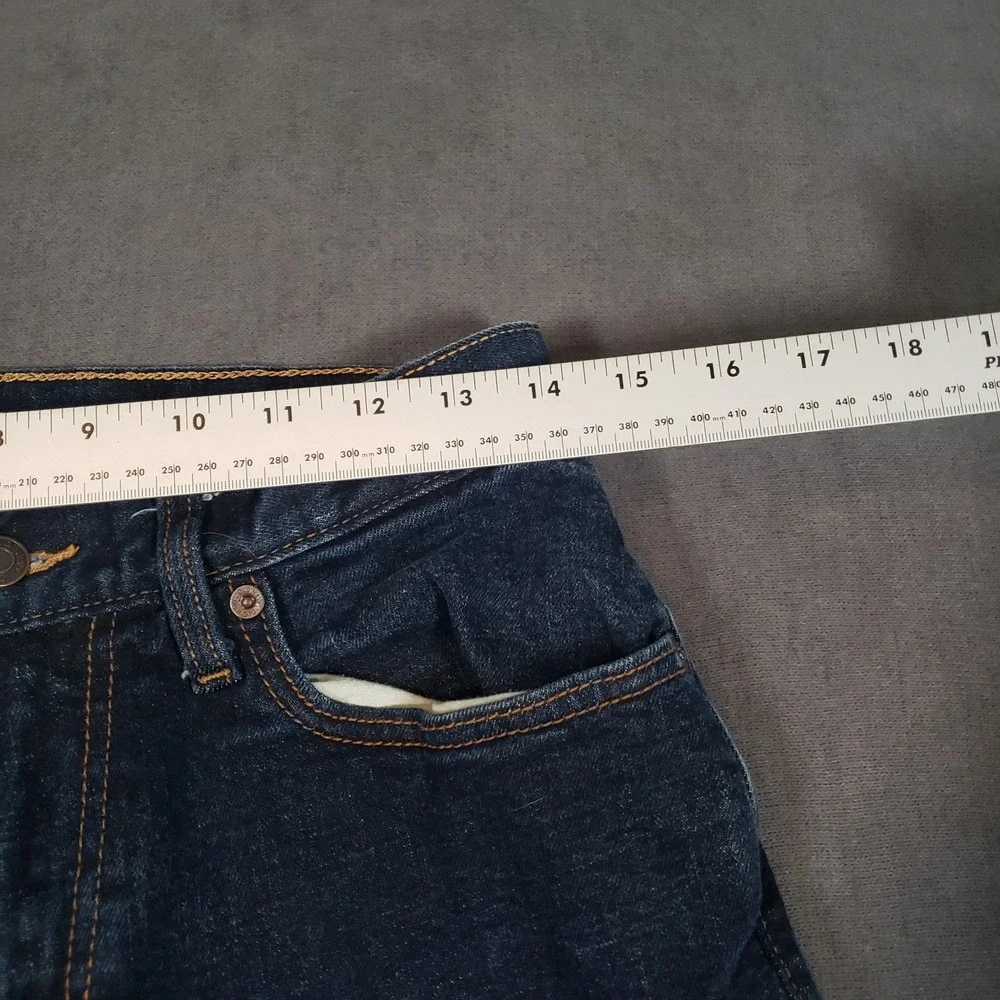Old Navy Stretch Slim Jeans Mens 31x32 Dark Rinse Blue Built-In Flex Tough